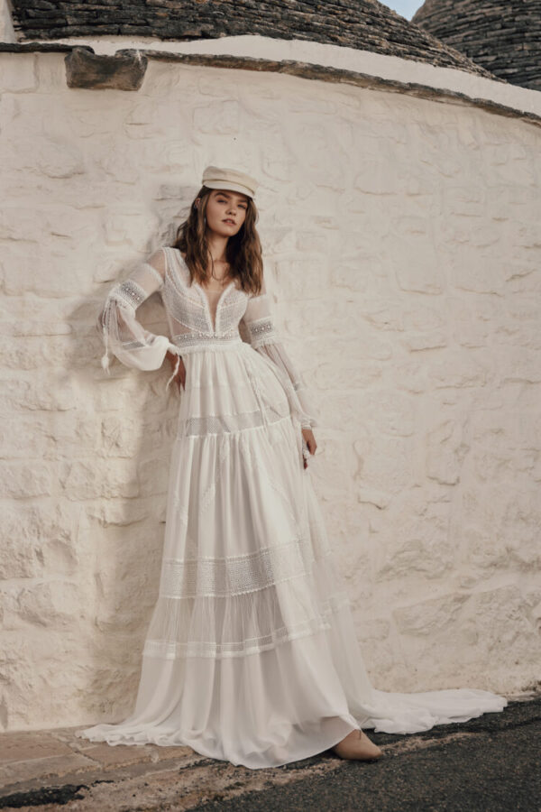 Rochie de mireasa Hippie