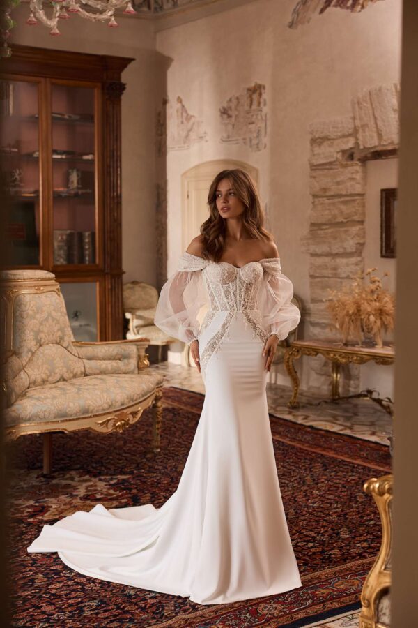 Rochie de mireasa 533-Rosa